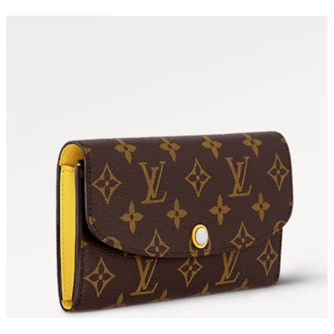 louis vuitton emilie wallet yellow|Designer Women's Wallet in Monogram Canvas Emilie .